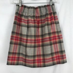 J. Crew Plaid Skirt